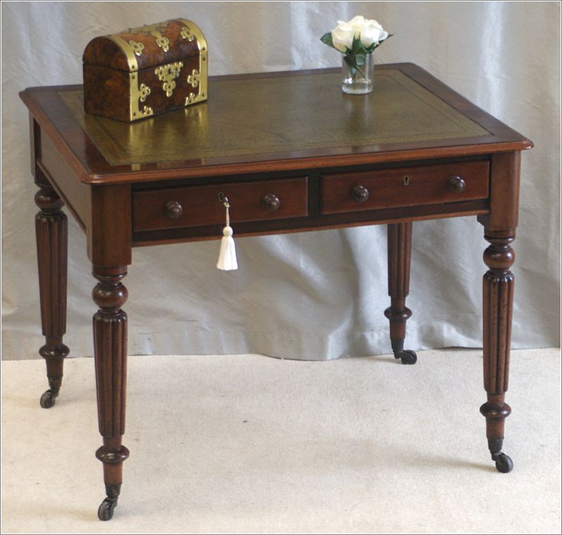 3041 Antique Writing Table - Gillows Style
